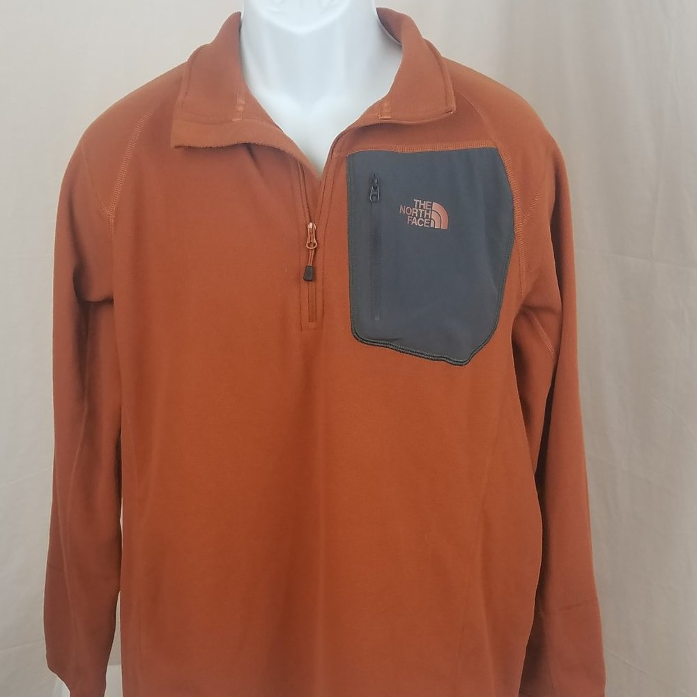 Mens North Face Fleece Pullover Size L - Picture 1 of 6